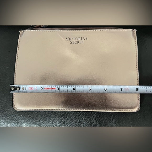 Victoria’s Secret Pink Foil-Look Wristlet/Make-Up Bag - Picture 7 of 8